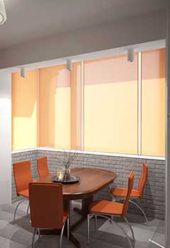 Motorized Roller Shades For Kitchen Near El Cajon