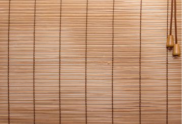 Natural Woven Wood Shades - El Cajon Office Space Transformation