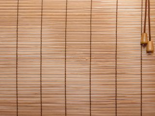 Natural Woven Wood Shades - El Cajon Office Space Transformation